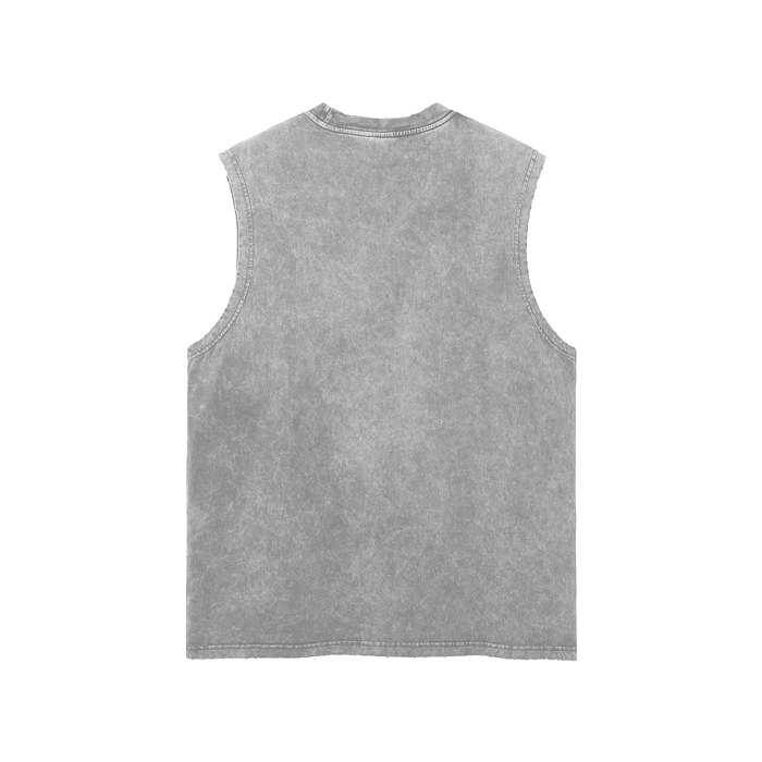 Velvet Essence Design Frayed Hem Tank Top