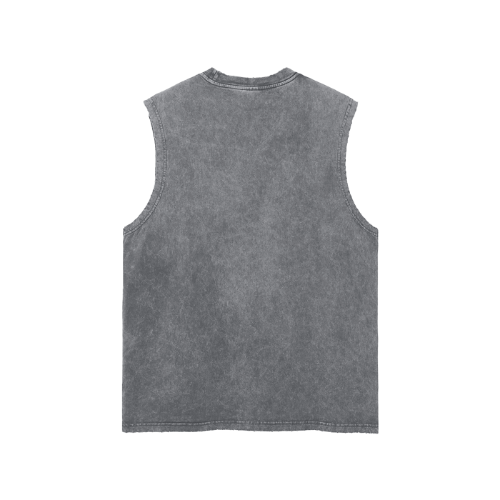 Velvet Essence Design Frayed Hem Tank Top