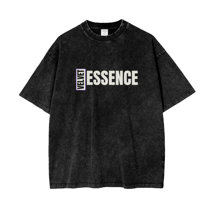 Velvet Essence Design Oversize T-Shirt