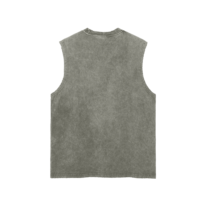 Velvet Essence Design Frayed Hem Tank Top