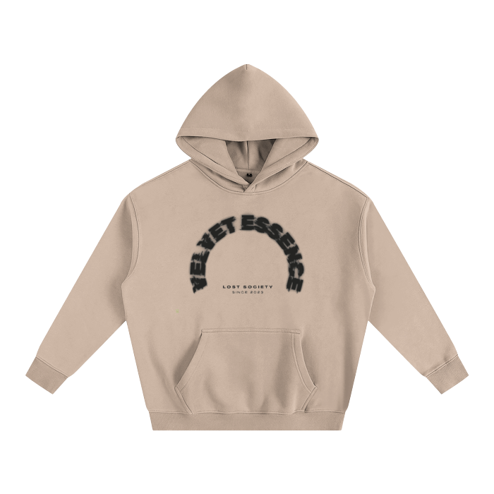 Velvet Essence Design Oversize Fleeced Hoodie