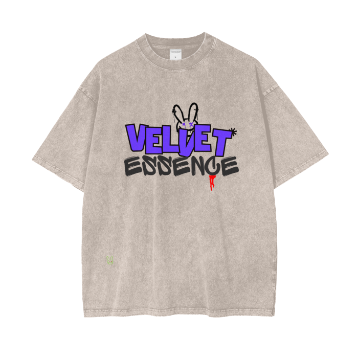 Velvet Essence Design Oversize T-Shirt